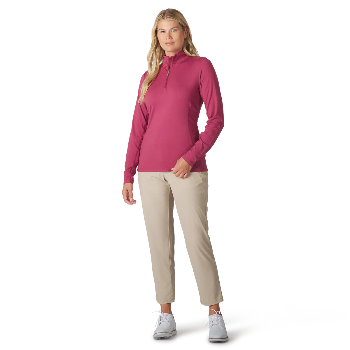 Sun Mountain Second Layer Quarter-Zip - Women's - Rosewood