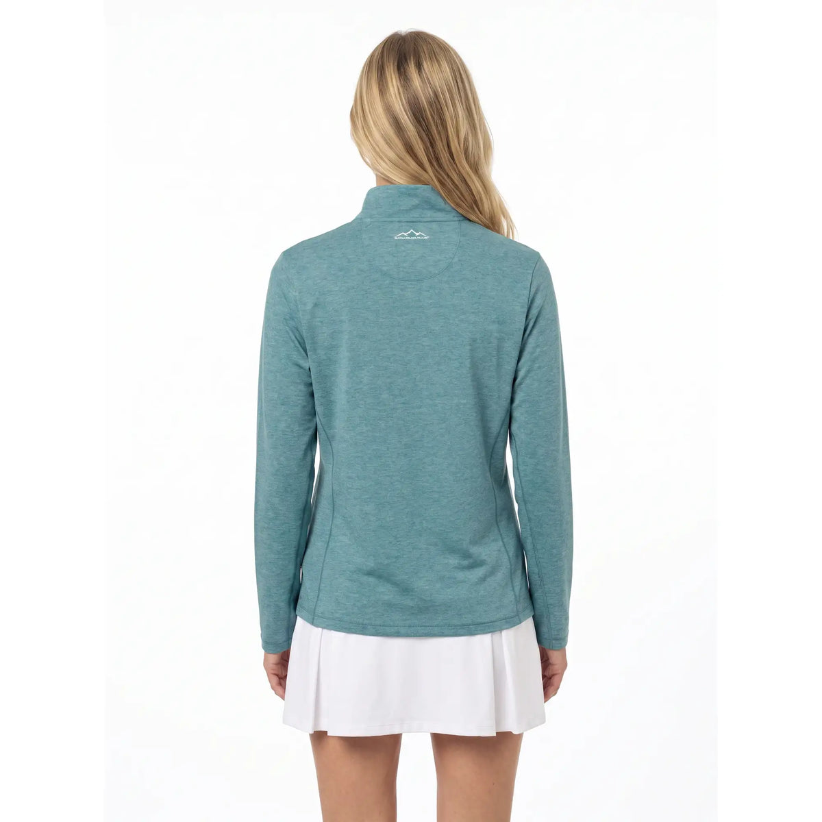 Sun Mountain Second Layer Quarter-Zip - Women's - Storm Blue Heather
