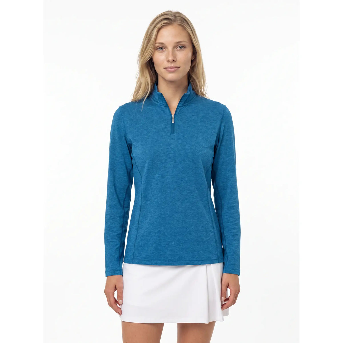 Sun Mountain Second Layer Quarter-Zip - Women's - Sea of Belize
