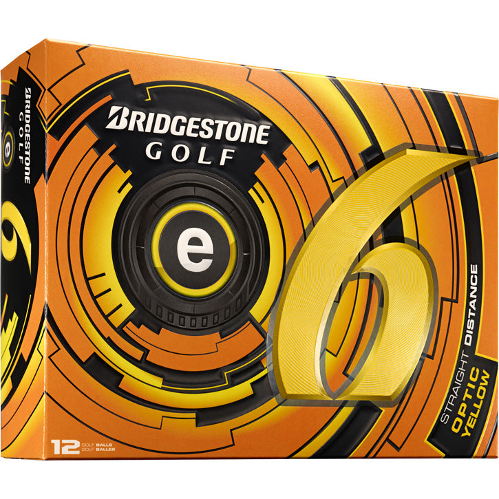 2014 Bridgestone e6 Golf Balls (1 Dozen) - Yellow