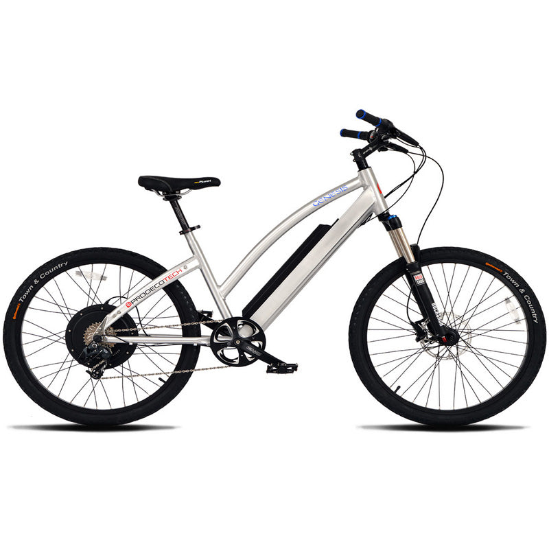 ProdecoTech Genesis V5 Electric Bicycle - Silver/Black
