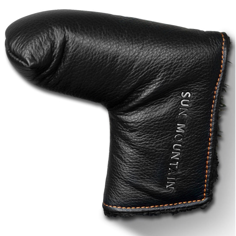 Sun Mountain Leather Putter Cover - Black/Tan