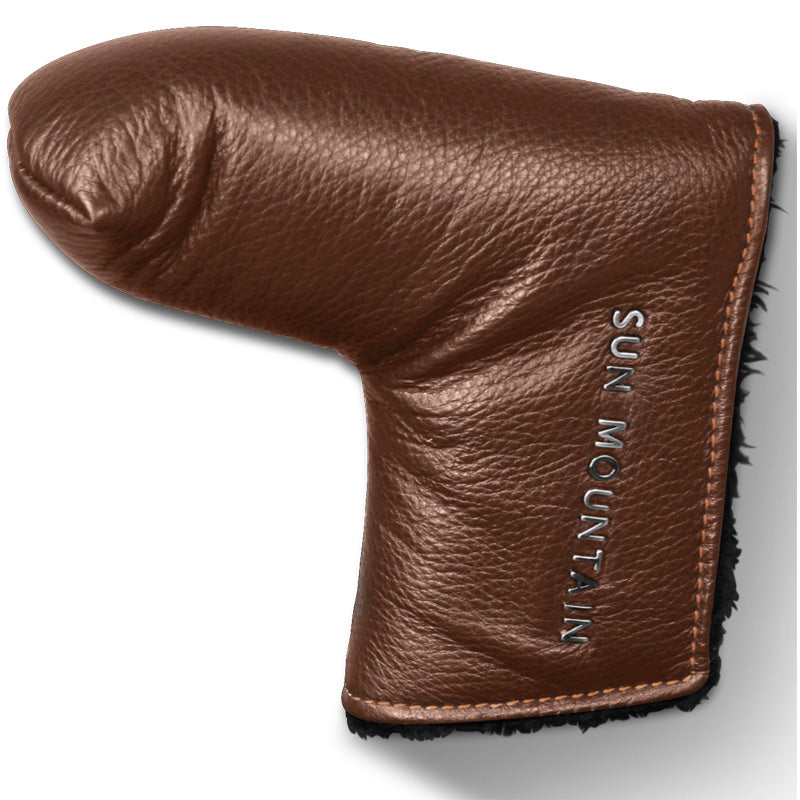 Sun Mountain Leather Putter Cover - Brown/Tan