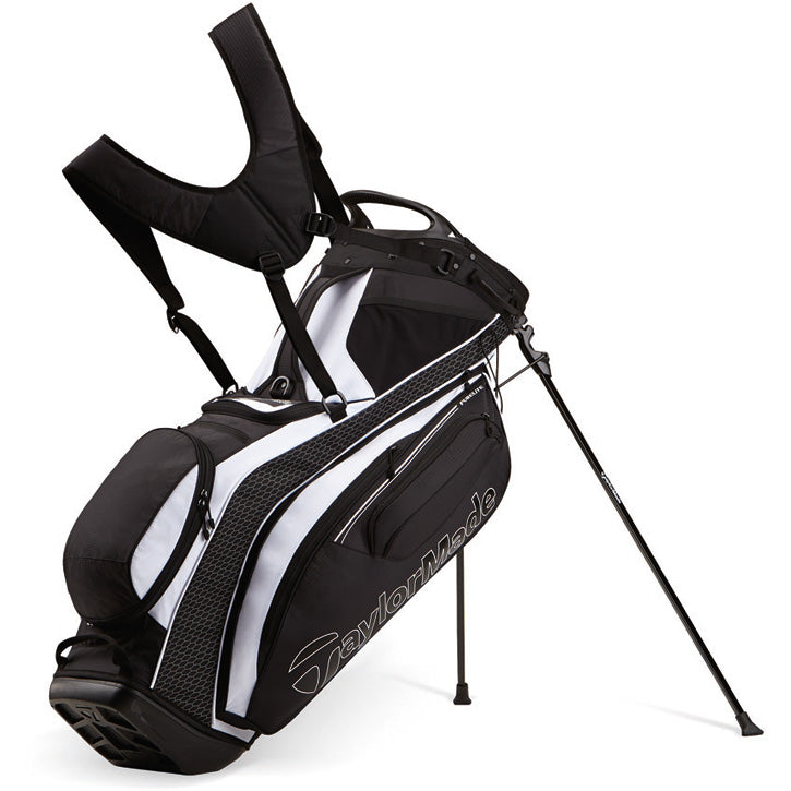 2016 TaylorMade Purelite Stand Bag - Black/White