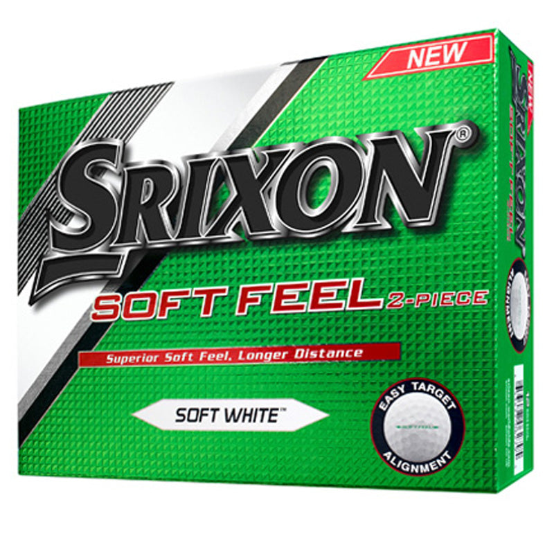 Srixon Soft Feel Golf Balls (Dozen) - White