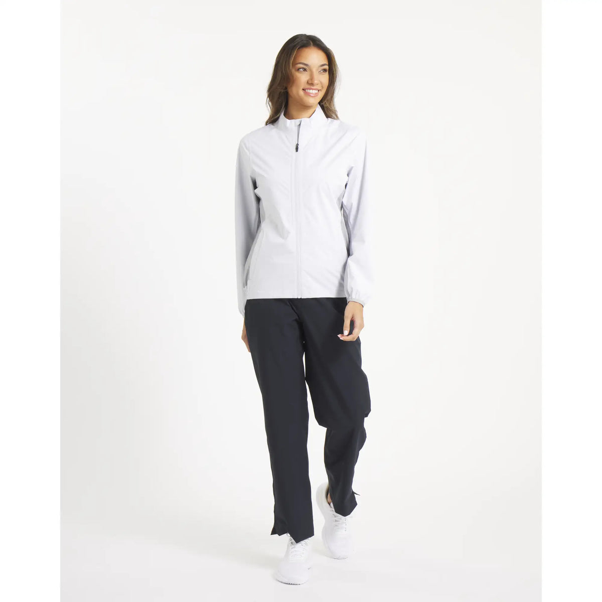 Sun Mountain Monsoon Jacket - Women's - White-Platinum