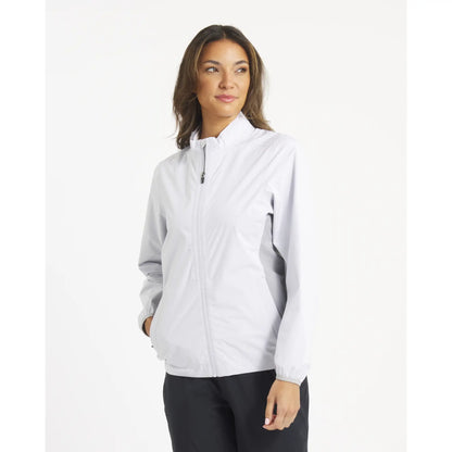 Sun Mountain Monsoon Jacket - Women's - White-Platinum