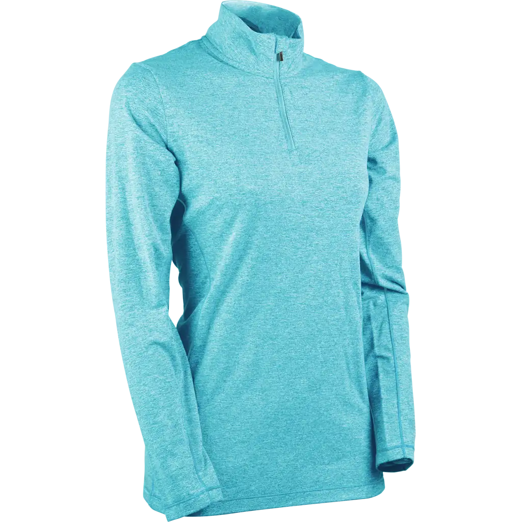 Sun Mountain Second Layer Quarter-Zip - Women's - Bahama Heather