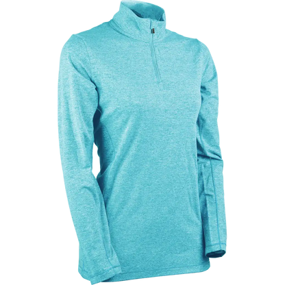 Sun Mountain Second Layer Quarter-Zip - Women's - Bahama Heather