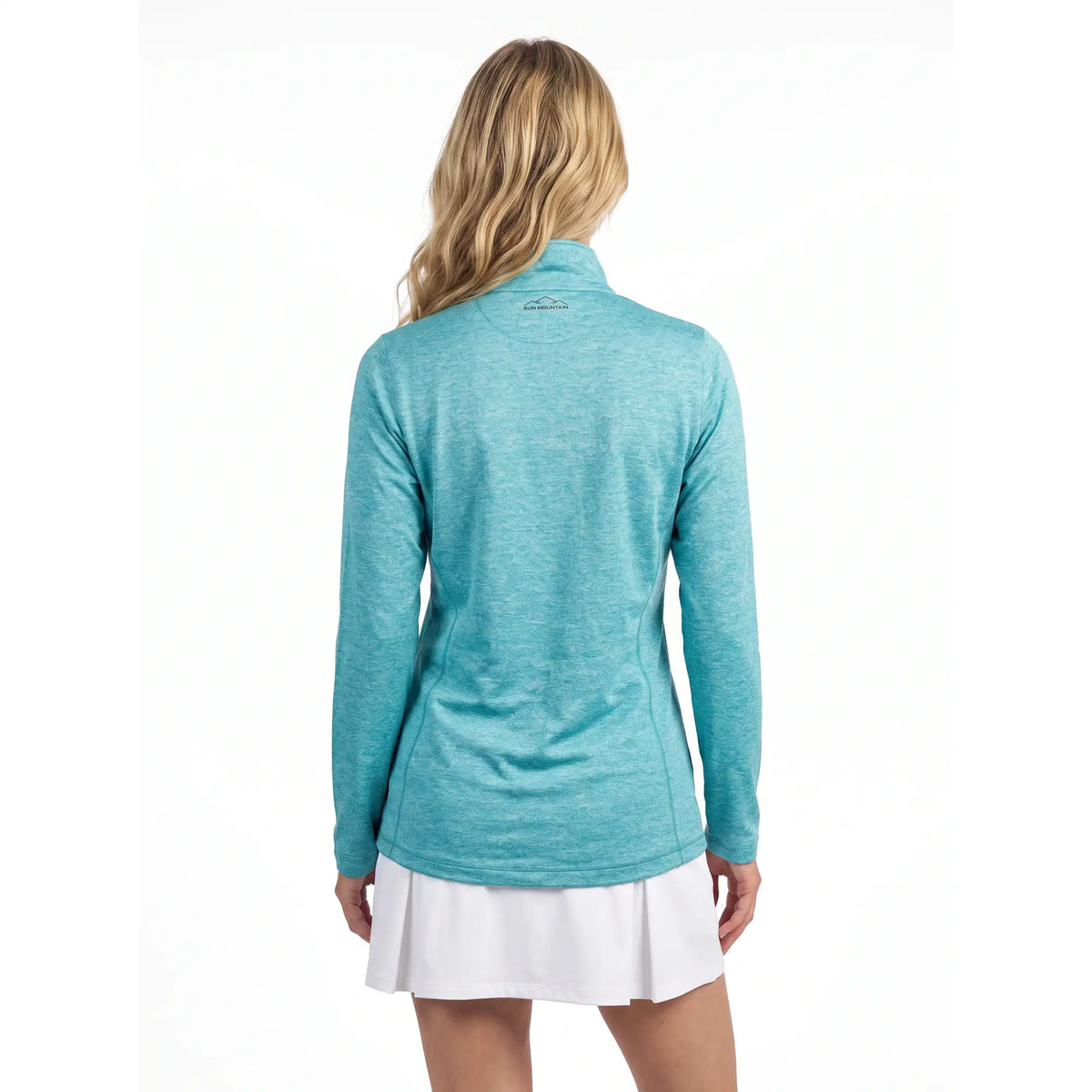 Sun Mountain Second Layer Quarter-Zip - Women's - Bahama Heather