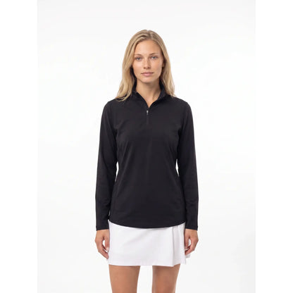 Sun Mountain Second Layer Quarter-Zip - Women's - Black