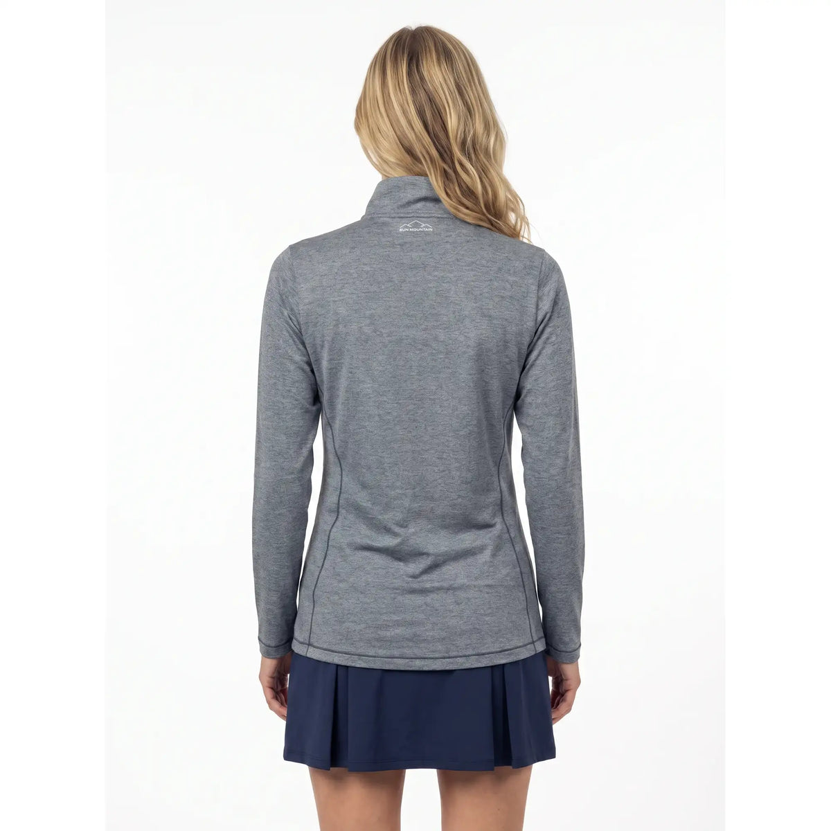 Sun Mountain Second Layer Quarter-Zip - Women's - Steel Heather