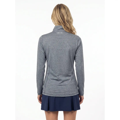 Sun Mountain Second Layer Quarter-Zip - Women's - Steel Heather