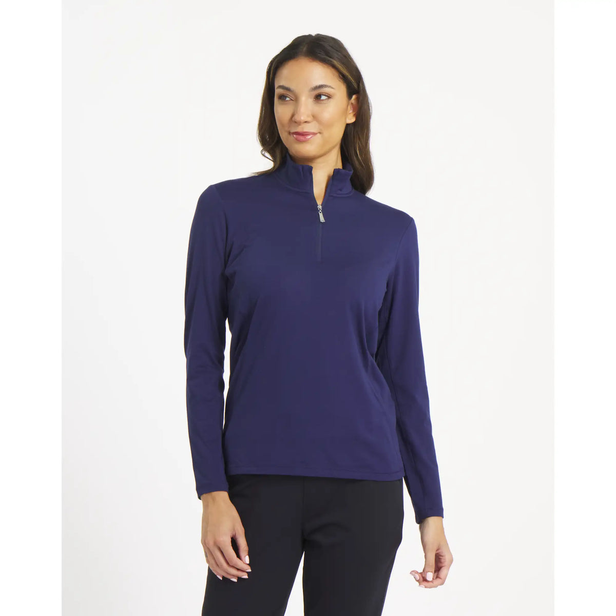 Sun Mountain Second Layer Quarter-Zip - Women's - Navy