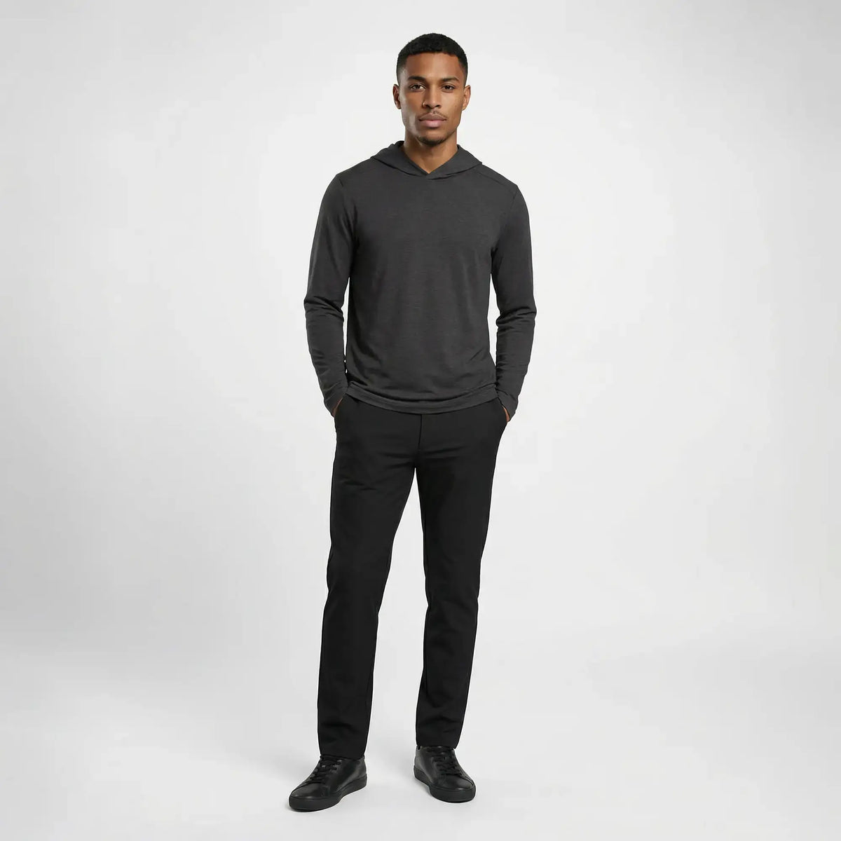 Sun Mountain Greenside Hoodie - Men's - Smoke Heather