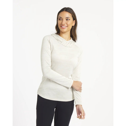 Sun Mountain Greenside Hoodie - Women's - Sand Heather