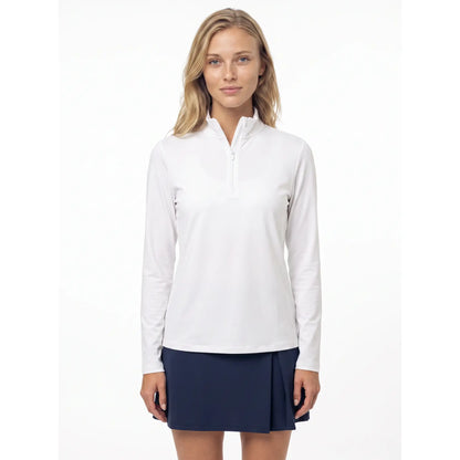 Sun Mountain Second Layer Quarter-Zip - Women's - White