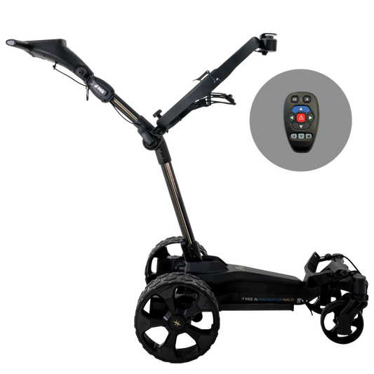 MGI Ai Navigator HALO + Halo Eye Follow-Me Golf Cart Bundle