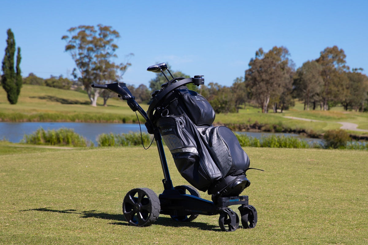 MGI Ai Navigator HALO + Halo Eye Follow-Me Golf Cart Bundle with Halo Eye LiDAR sensor