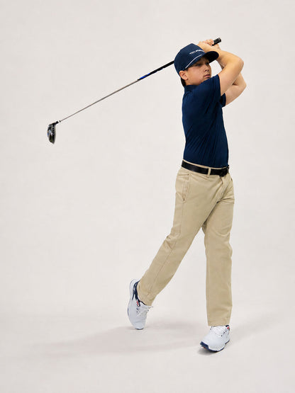Junior golfer with the Tour Edge Max-J Blue golf set