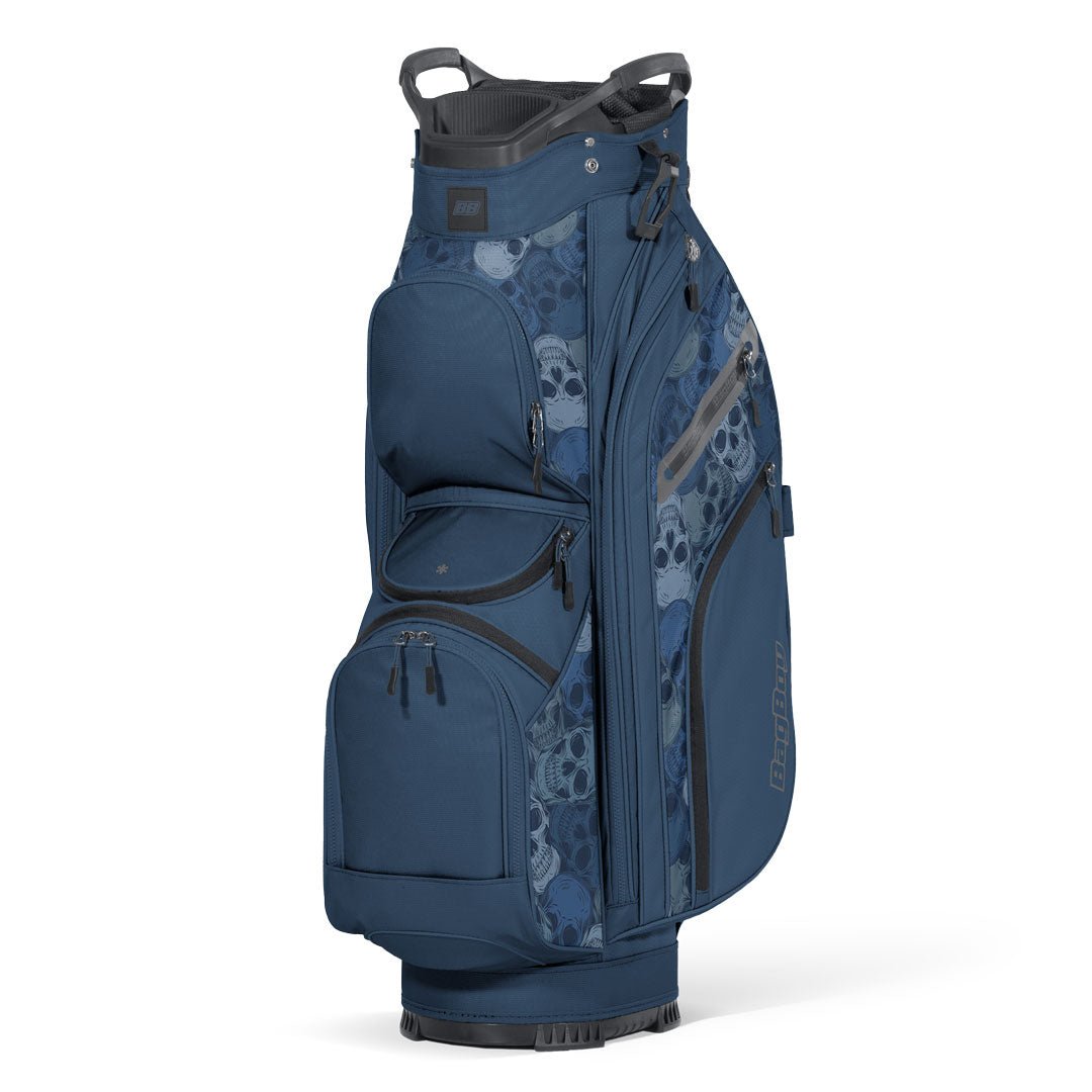 Bag Boy CB-100 Cart Golf Bag - Navy Skulls