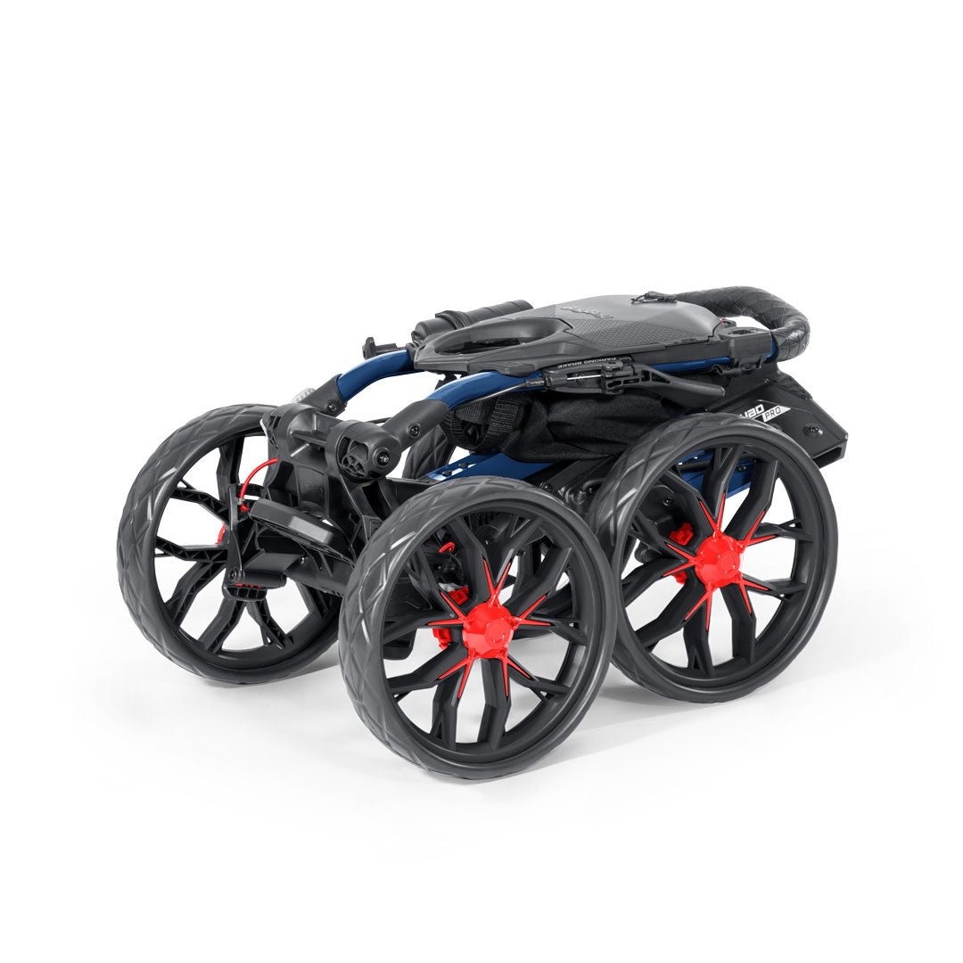 Bag Boy Quad Pro 4-Wheel Golf Push Cart - image 5
