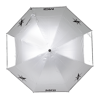MGI Clear-View Standard Golf Umbrella - Silver - view 2