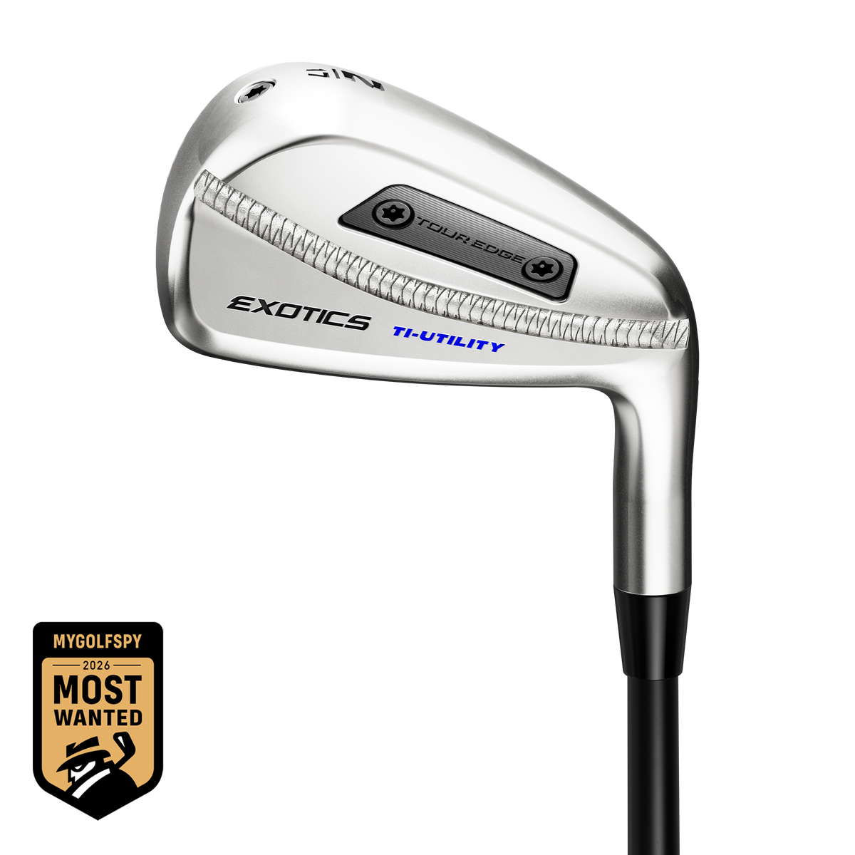Tour Edge Exotics Ti-Utility - silver chrome back