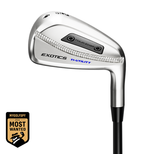 Tour Edge Exotics Ti-Utility - silver chrome back