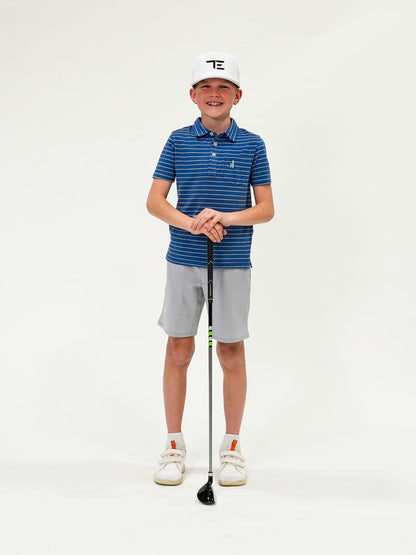 Junior golfer with the Tour Edge Max-J Green golf set