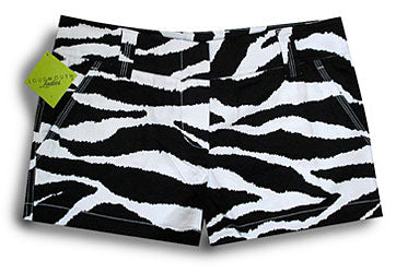Loudmouth Golf Womens Mini Shorts - Tarzan