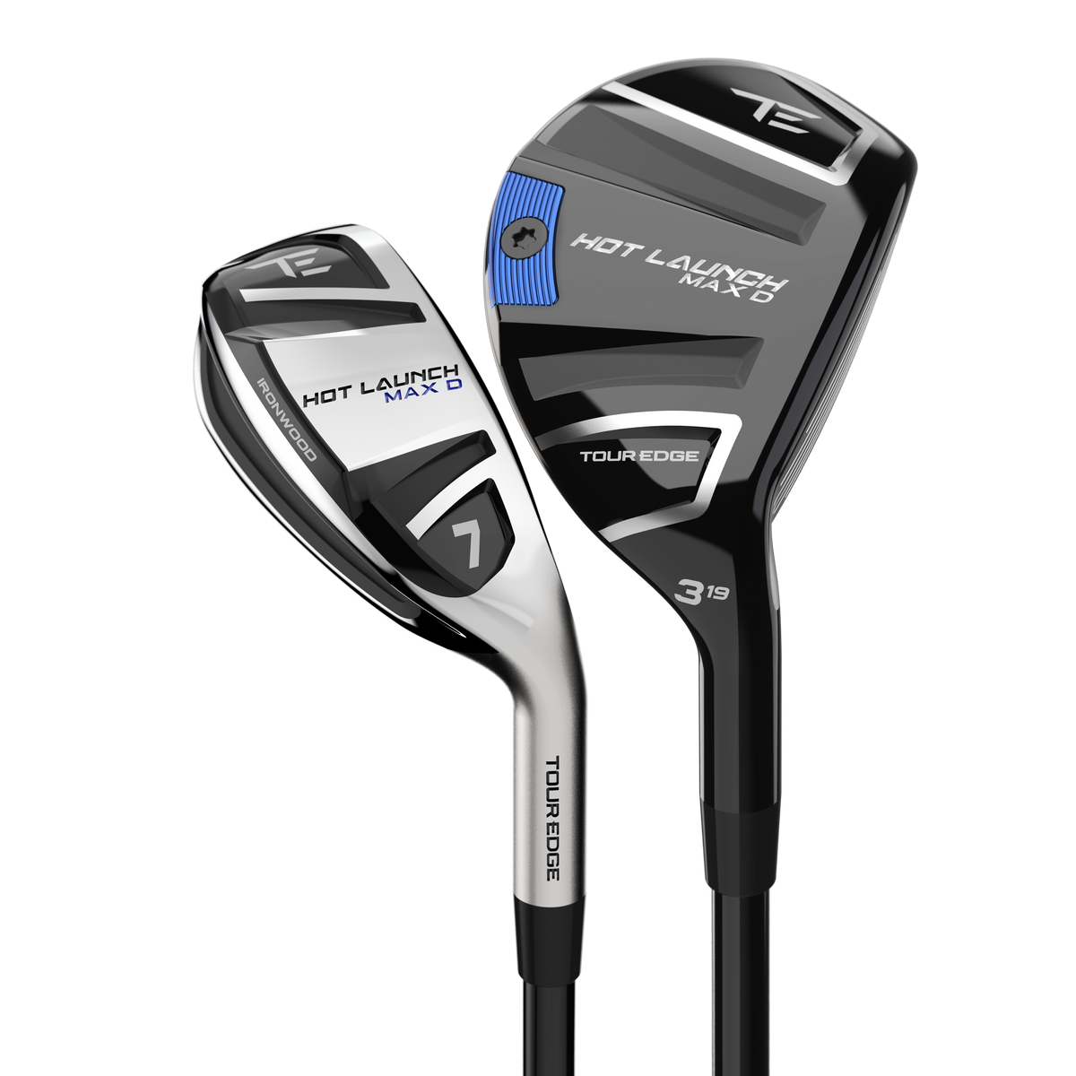 Tour Edge Hot Launch Max D Combo Set (#4-5 Hybrids, 6-PW Ironwoods) - view 1