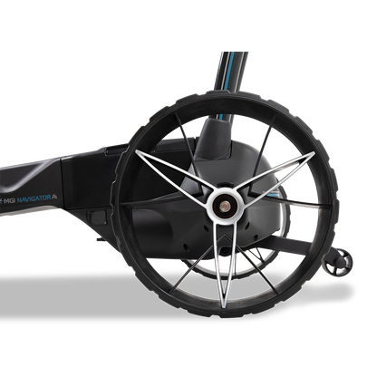 MGI Ai Navigator GPS+ Remote Electric Golf Cart wheel detail