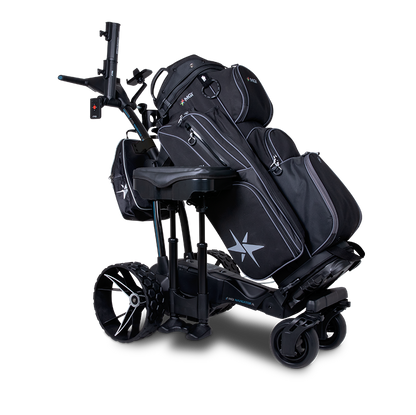 MGI Ai Navigator GPS+ Remote Electric Golf Cart with accessories