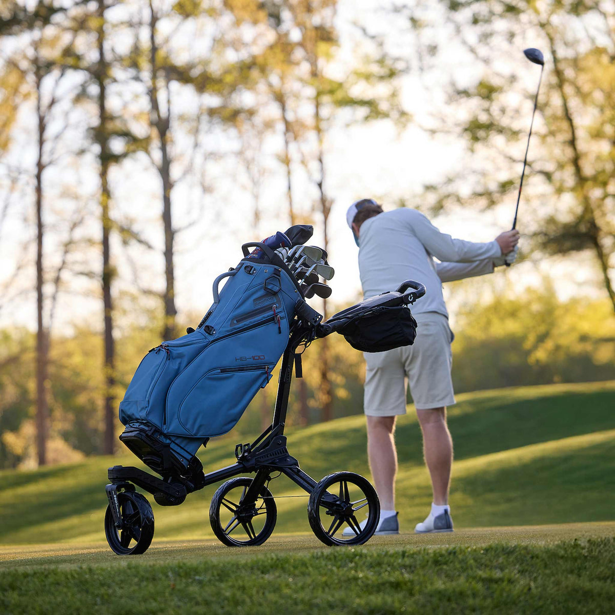 Bag Boy Nitron Swivel Golf Push Cart - image 12