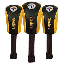 Pittsburgh Steelers Set of Three Barrel Headcovers