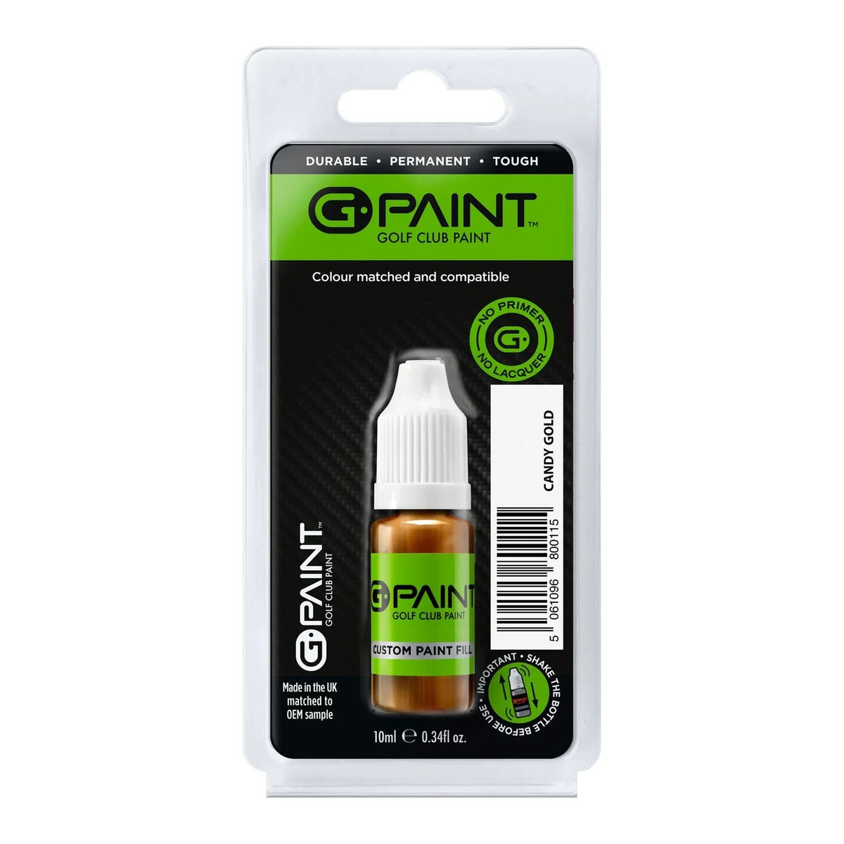 G-Paint Scotty Cameron Candy Gold Putter Touch-Up Paint (10ml)
