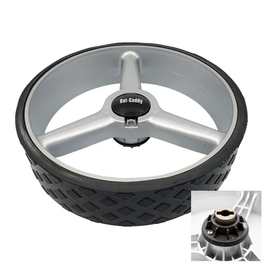 Bat Caddy X4 Series Rear Wheel - Complete Assembly