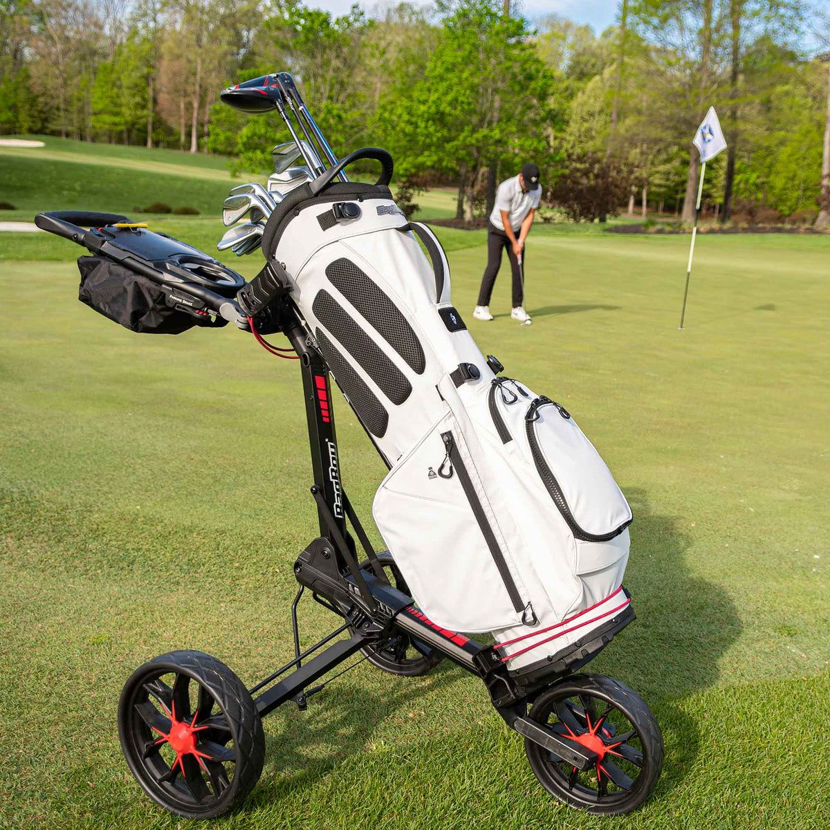 Bag Boy Slimfold Compact Golf Push Cart - image 5