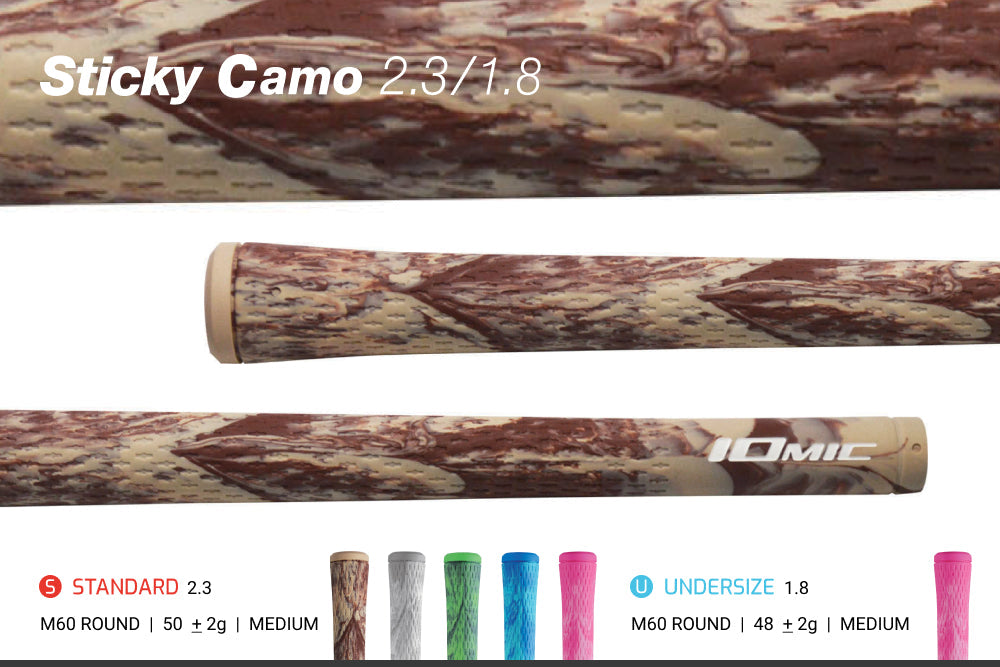 Iomic Sticky Camo 2.3 / 1.8 Golf Grip - view 1