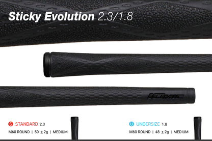 Iomic Sticky Evolution BLACKOUT 1.8 / 2.3 Golf Grip - view 1