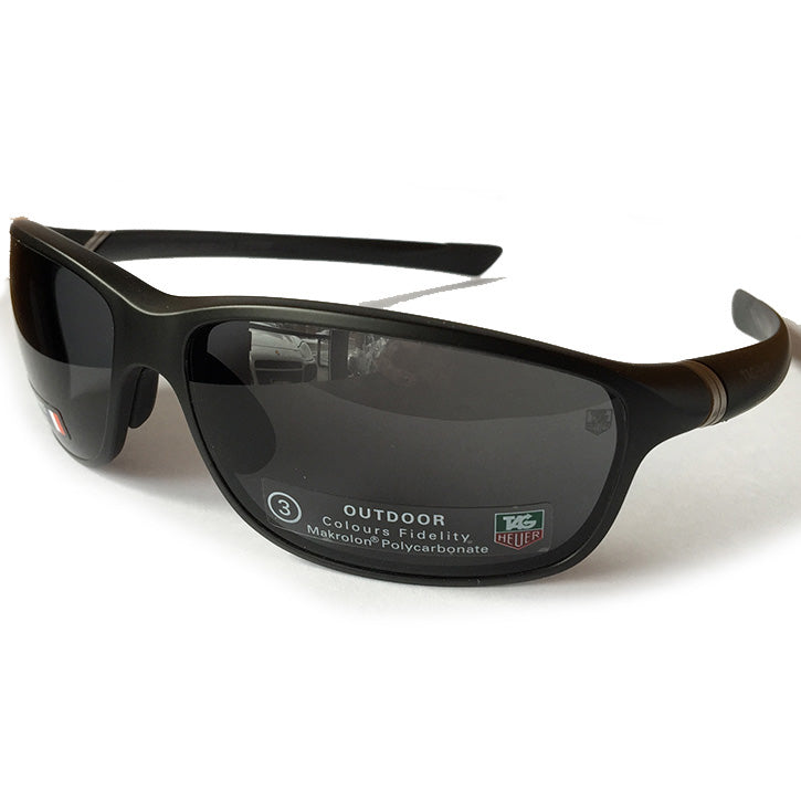 Tag Heuer 27� Sunglasses - Black/Pure/Outdoor Grey