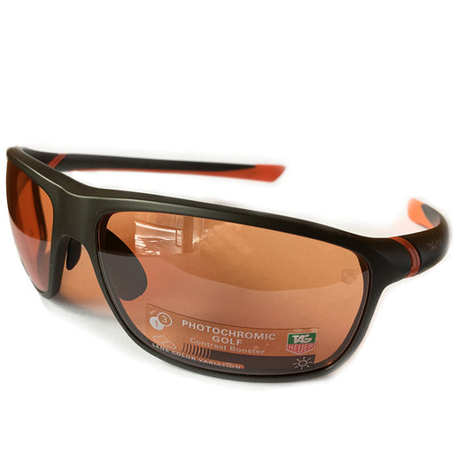 Tag Heuer 27� Sunglasses - Brown/Orange/Golf Photochromic