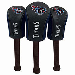 Tennessee Titans Set of Three Barrel Headcovers