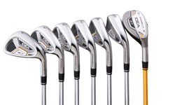 "Adams a7 Hybrid Iron Set (4H,5-PW, Steel Shafts)"