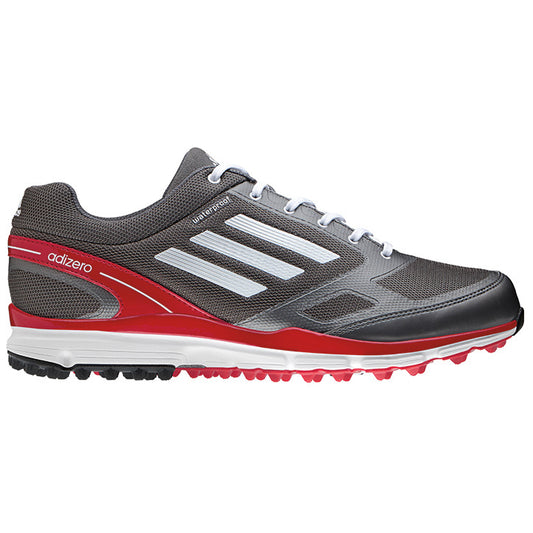2014 Adidas AdiZero Sport II Golf Shoes - Men's Silver/White/Red