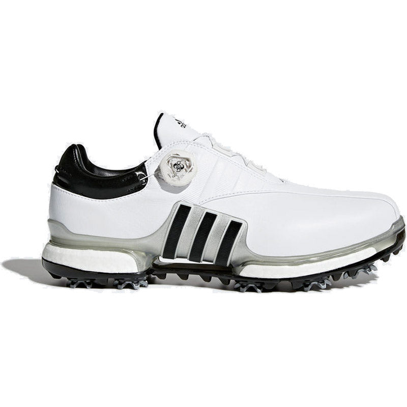 2018 Adidas Tour 360 EQT BOA Golf Shoes - White/Silver/Black