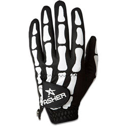 Asher Death Grip Cooltech Golf Glove - Mens Black/White