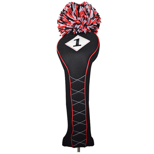Back 9 Tour Revolution Headcover - Black/Red #1