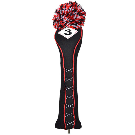 Back 9 Tour Revolution Headcover - Black/Red #3